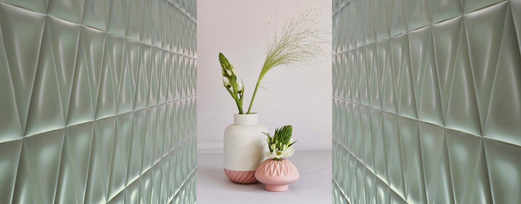 Va de diseño cerámico