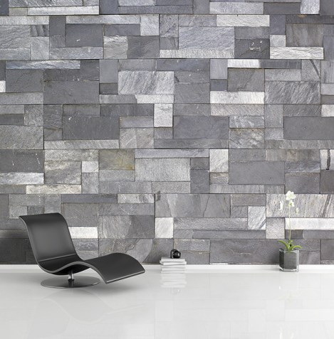 Papel pintado piedras naturales - Villalba Interiorismo (4)