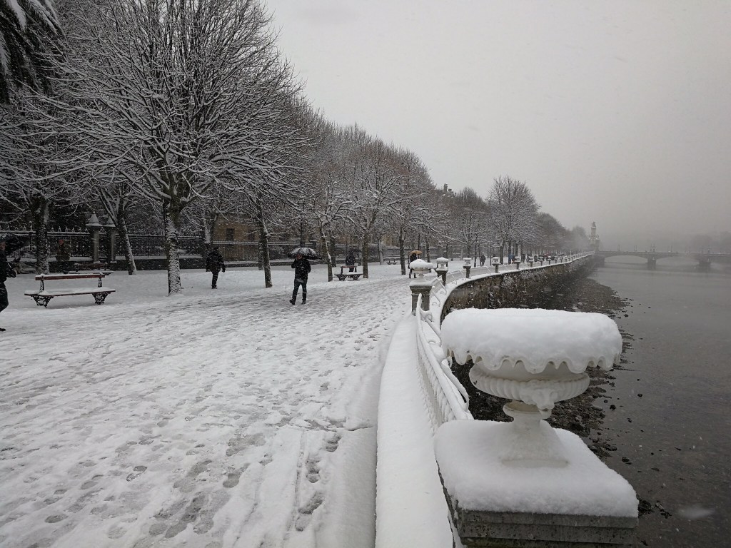 2018/2/28 Donostia txuria elurrarekin/ Nevada en San Sebastián